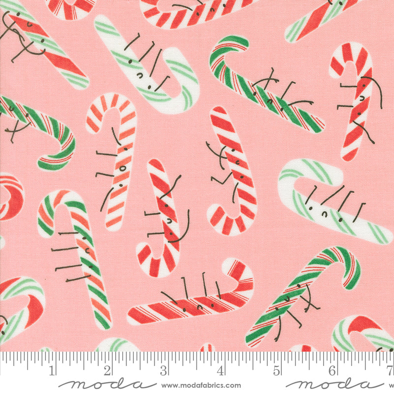 Tiny Christmas Candy Cane Cotton Candy