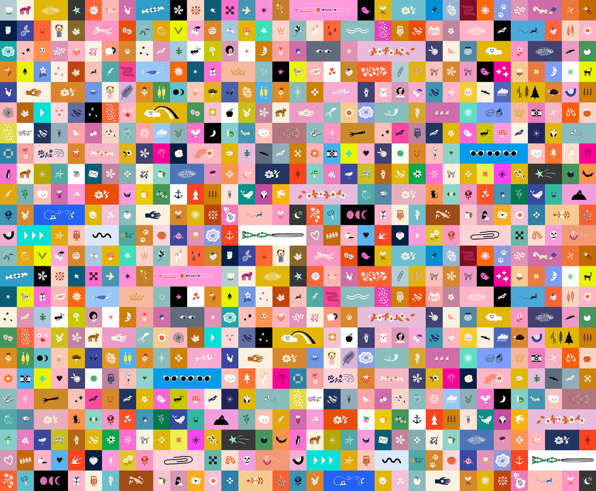 Selvedge Magic Icons *½ Yard*