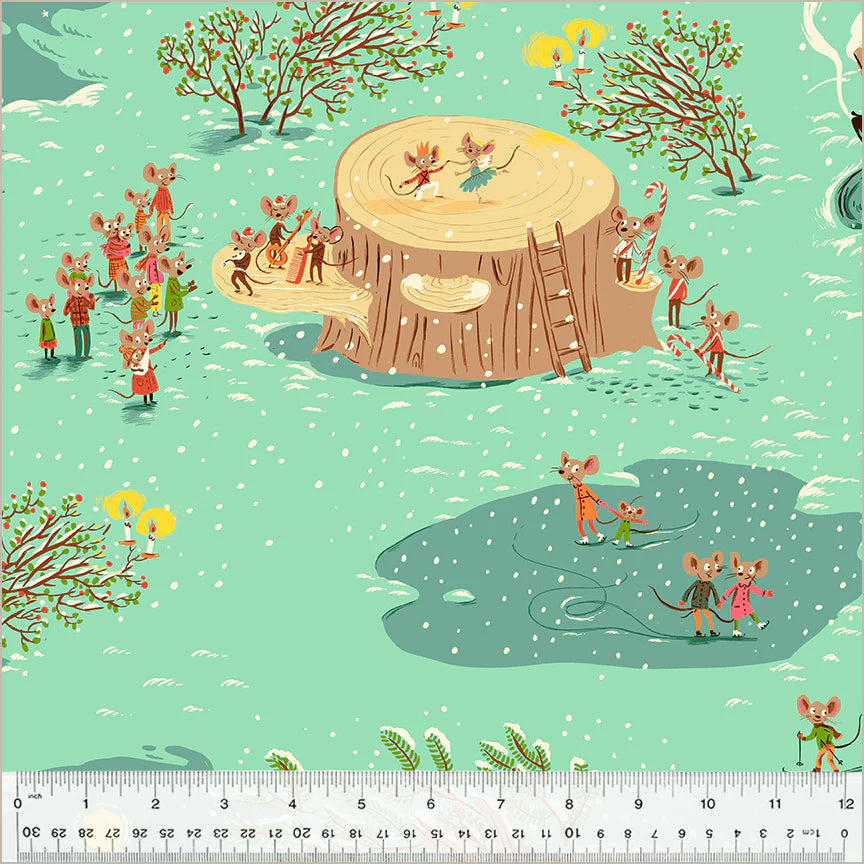 Heather Ross Studio Edit Christmas Mice