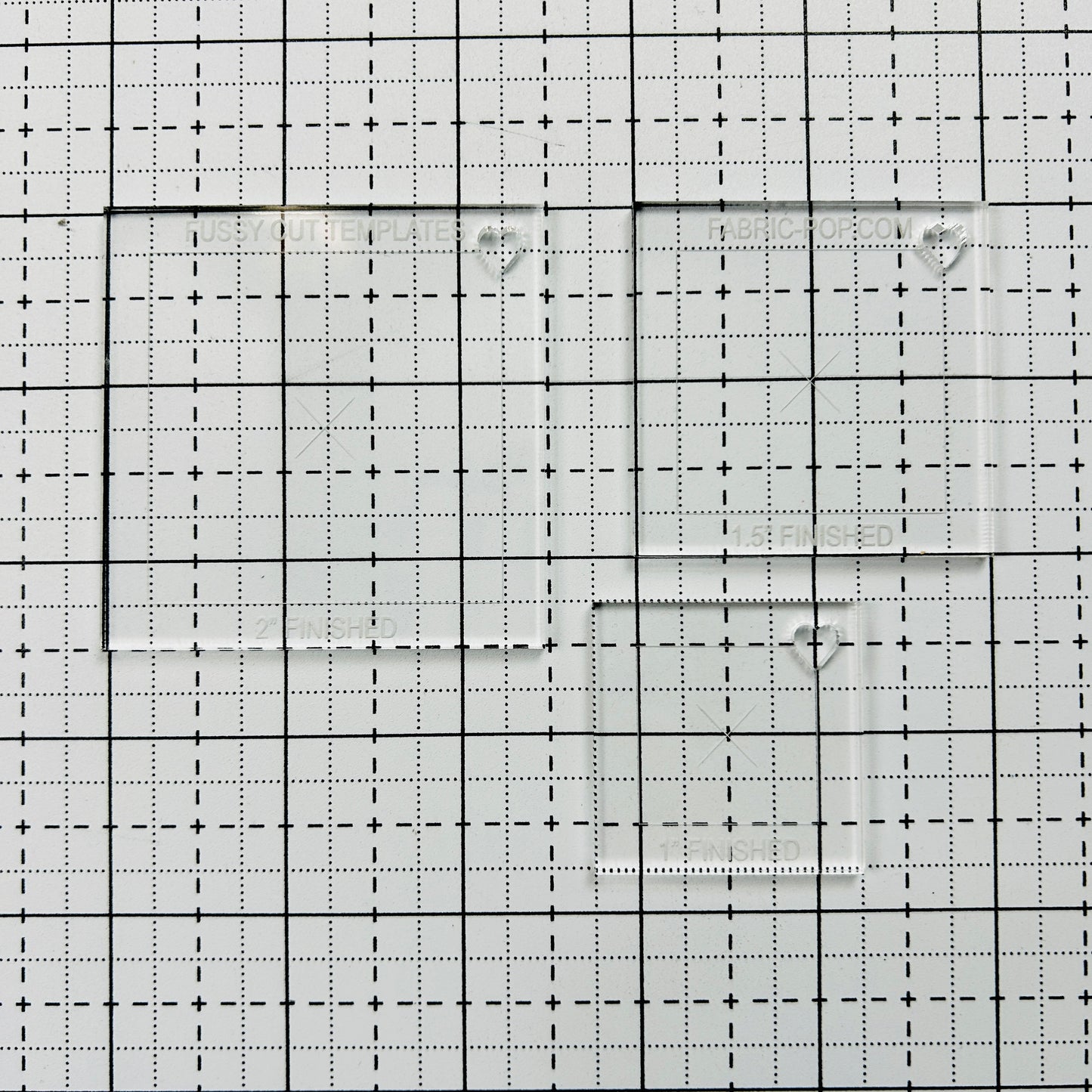 Tiny Fussy Cut Template Set