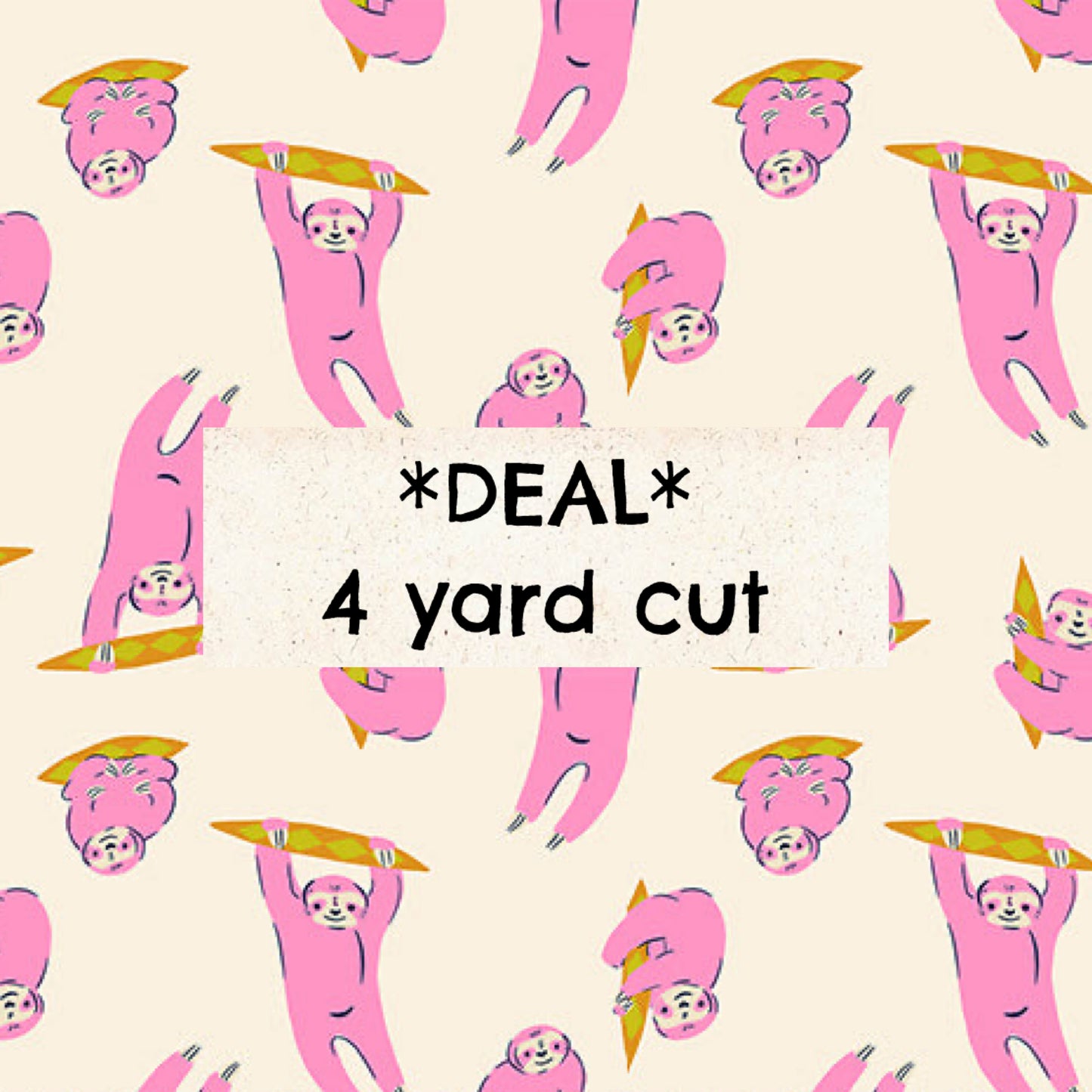 Animal Animal Sloth Natural 4 Yard Deal