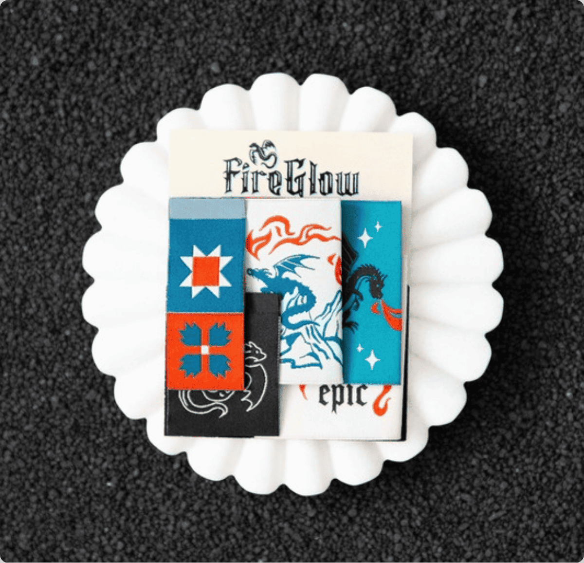 Craftedmoon Labels FireGlow