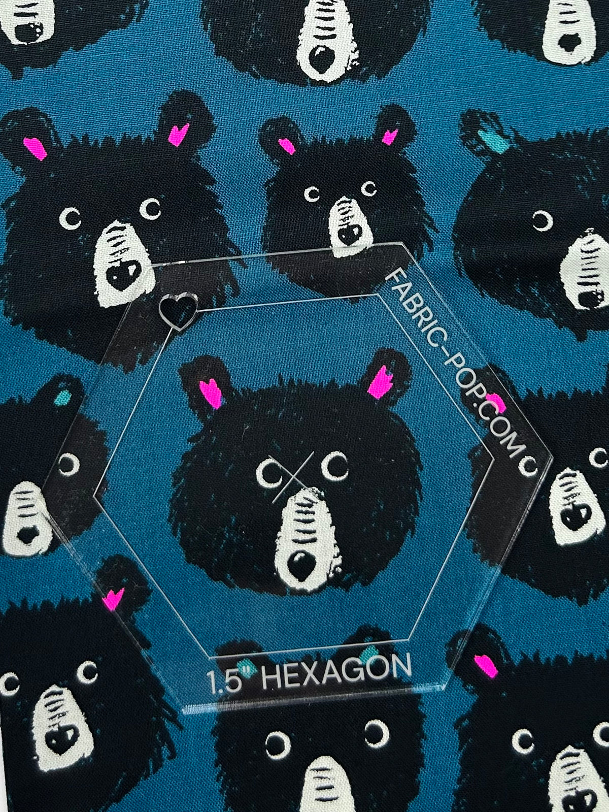 Fussy Cut Hexagon Template Set