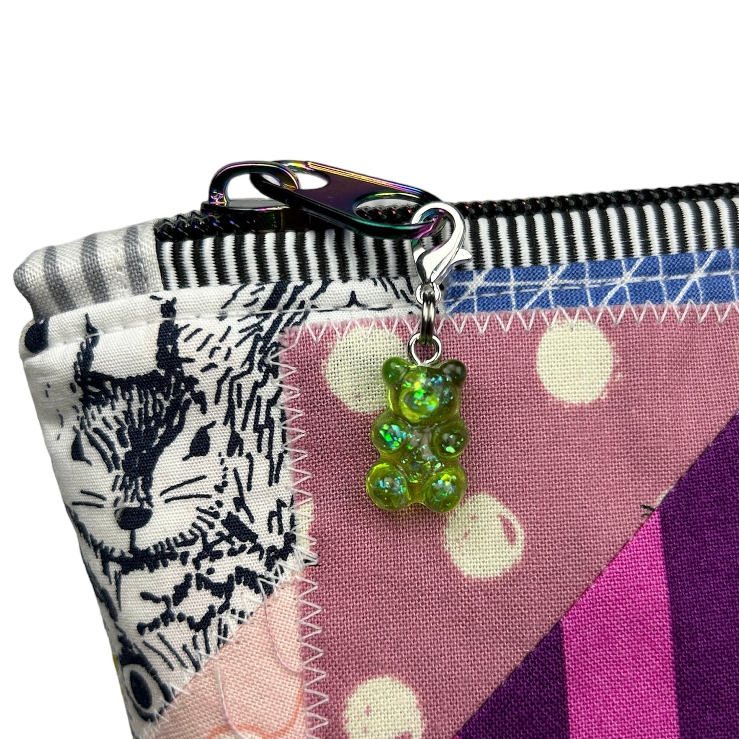 Gummy Bear Zipper Charm