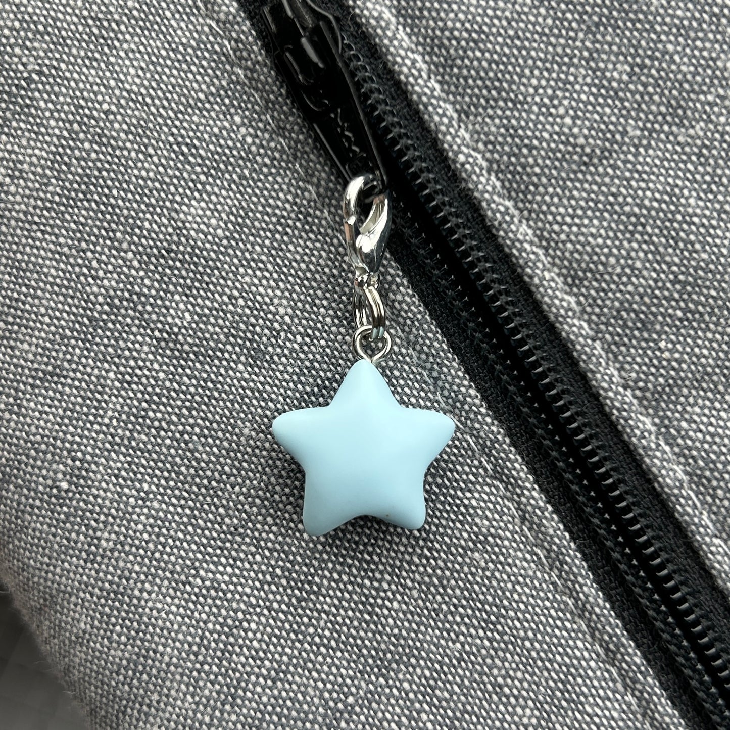 Chunky Star Zipper Charm