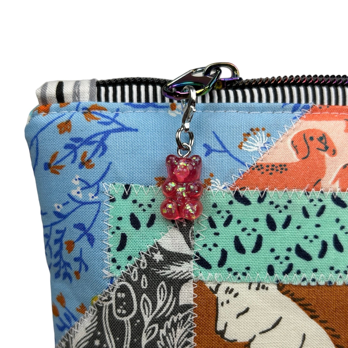 Gummy Bear Zipper Charm