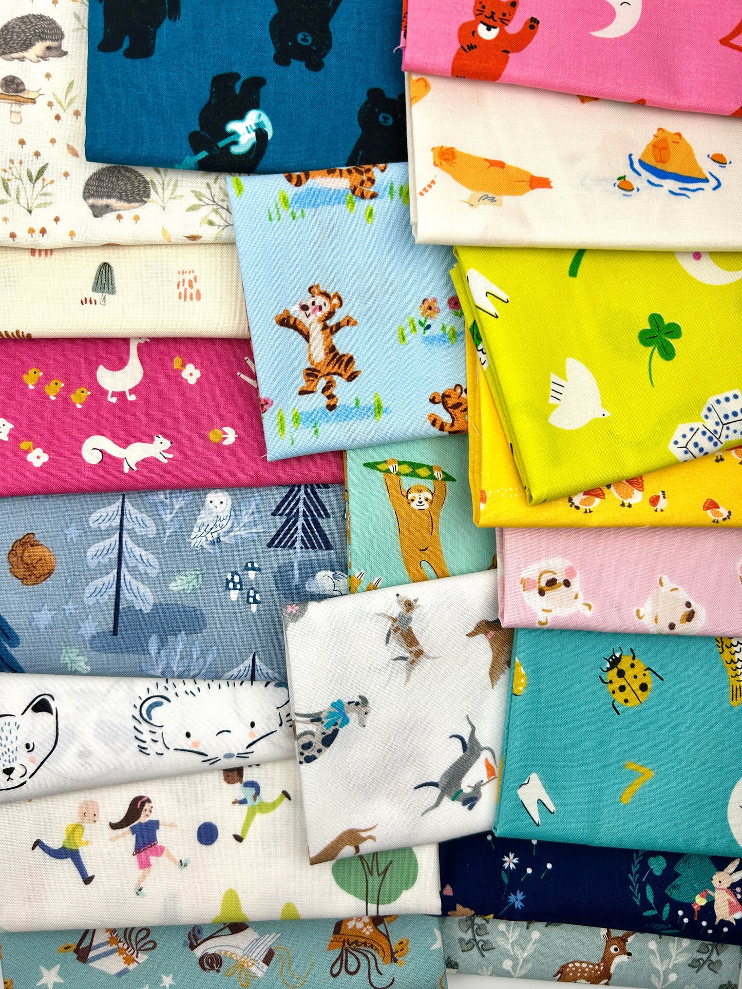 Fussy Cutting Fat Eighths 20 Piece Bundle