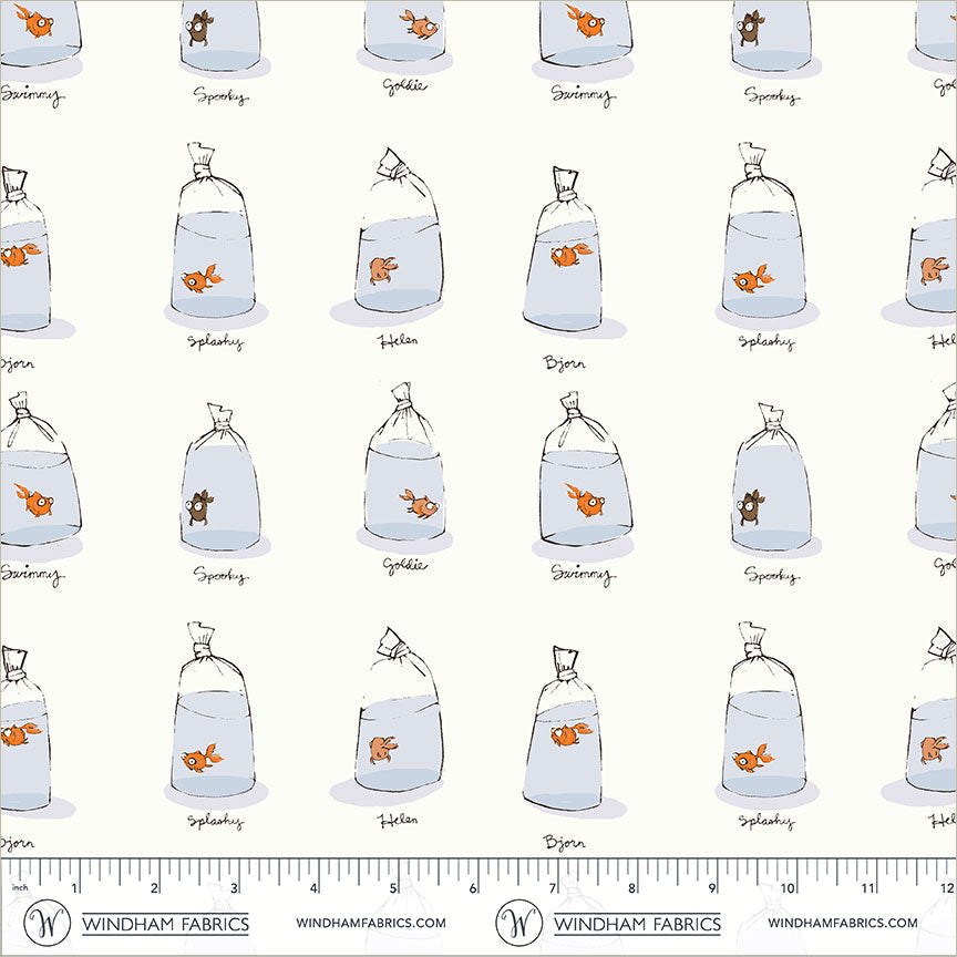Heather Ross Favorites Goldfishes in Bags