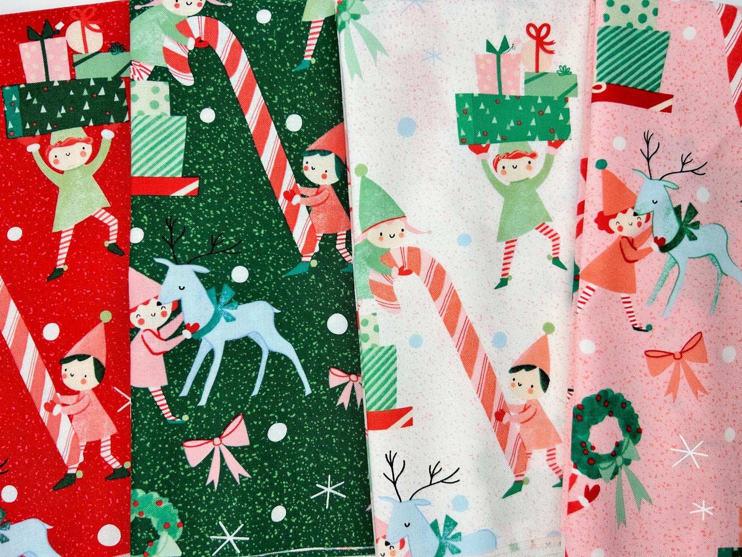 Tiny Christmas Elves FQ Bundle