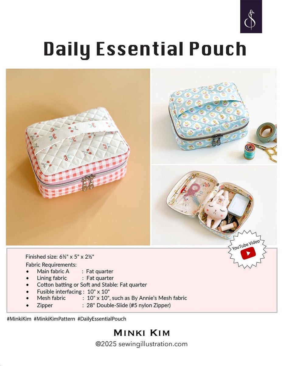 Daily Essential Pouch Pattern