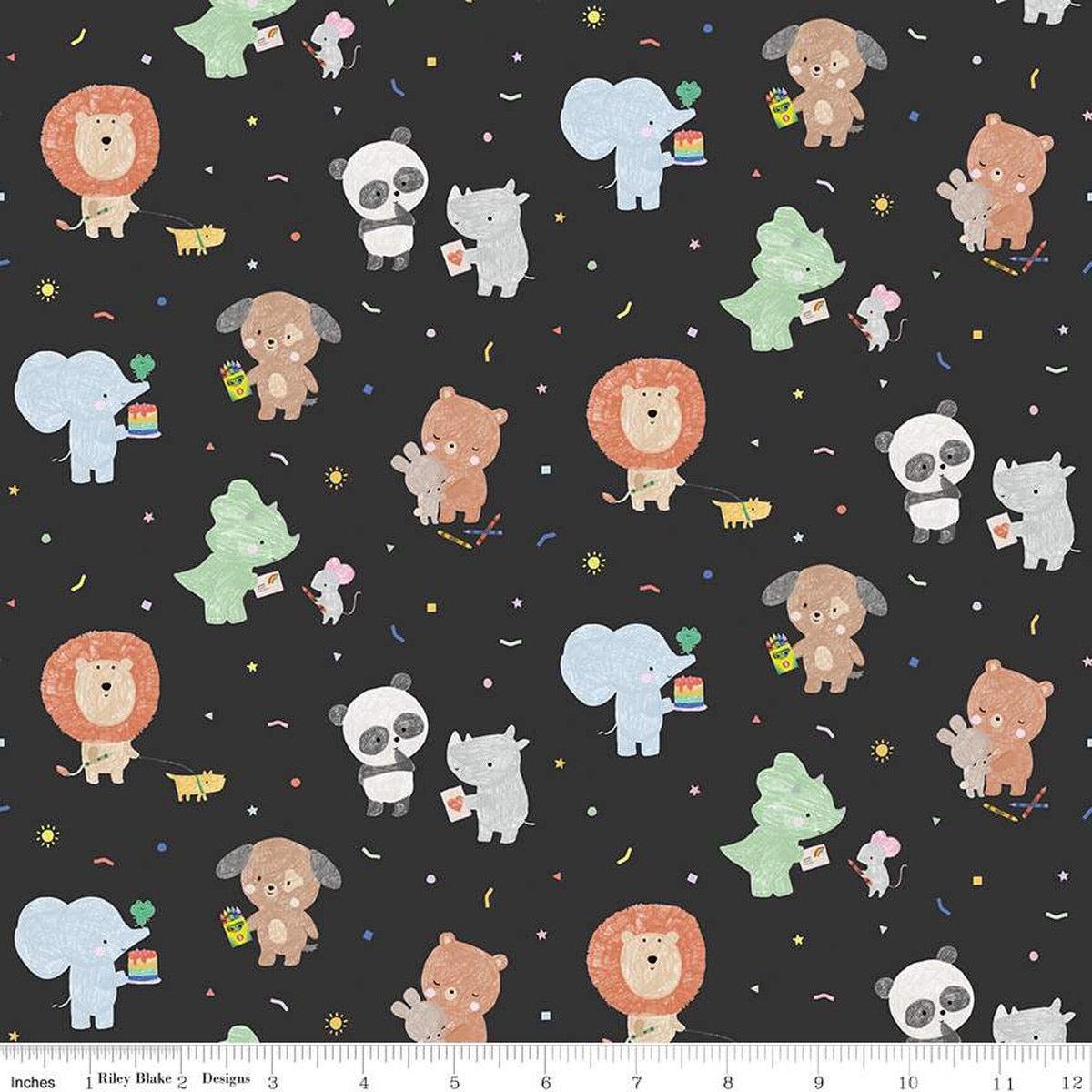 New Box Of Crayons Black