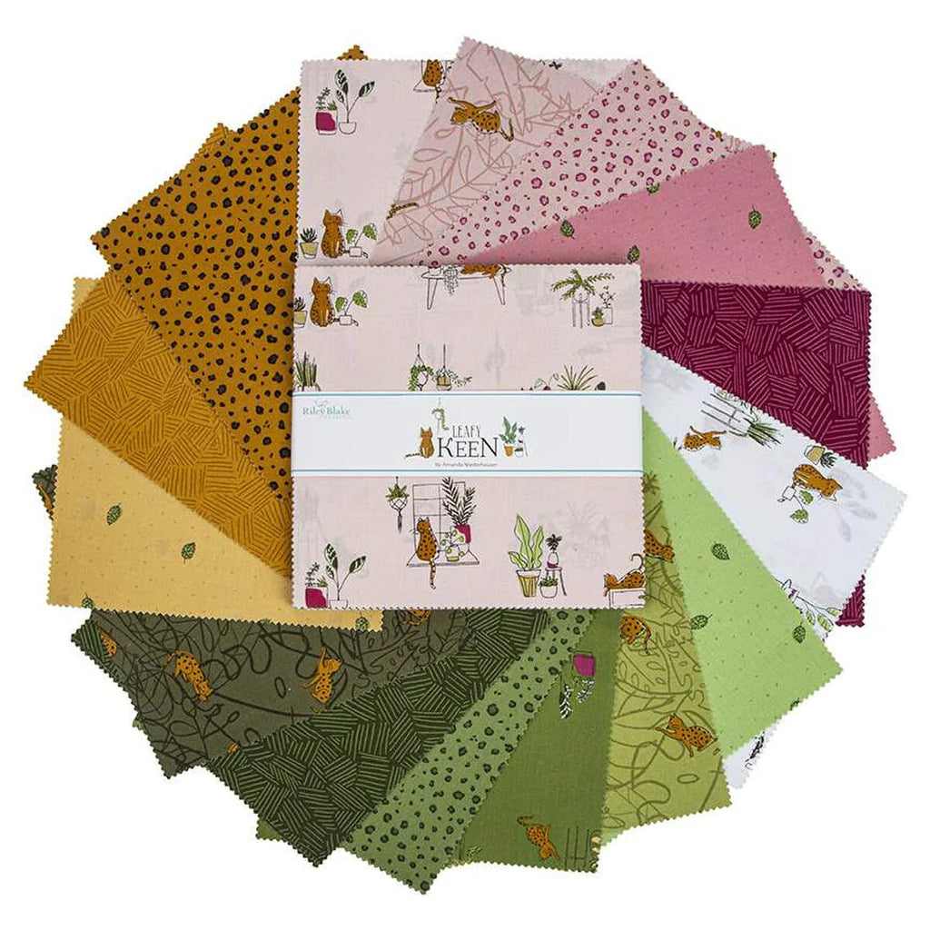 Leafy Keen Layer Cake