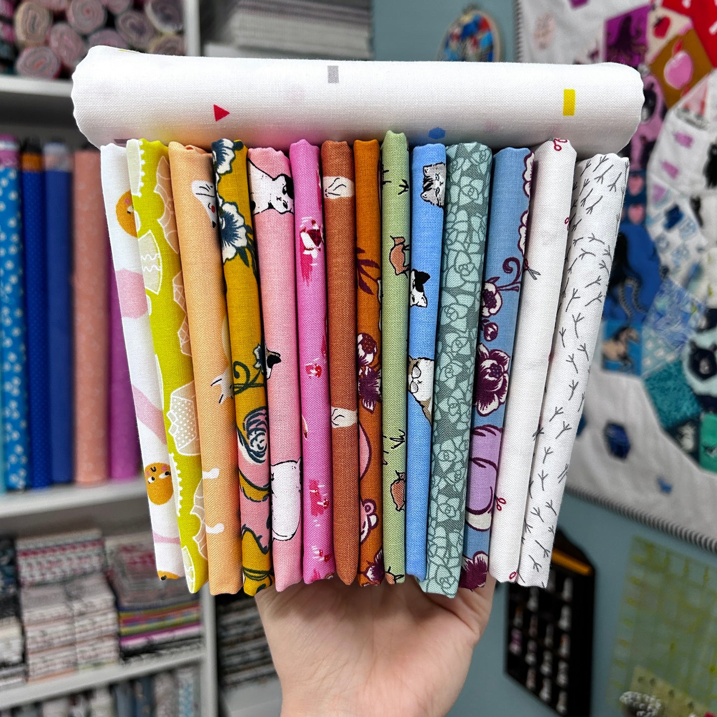 Mama Bird Quilt Kit Large Format