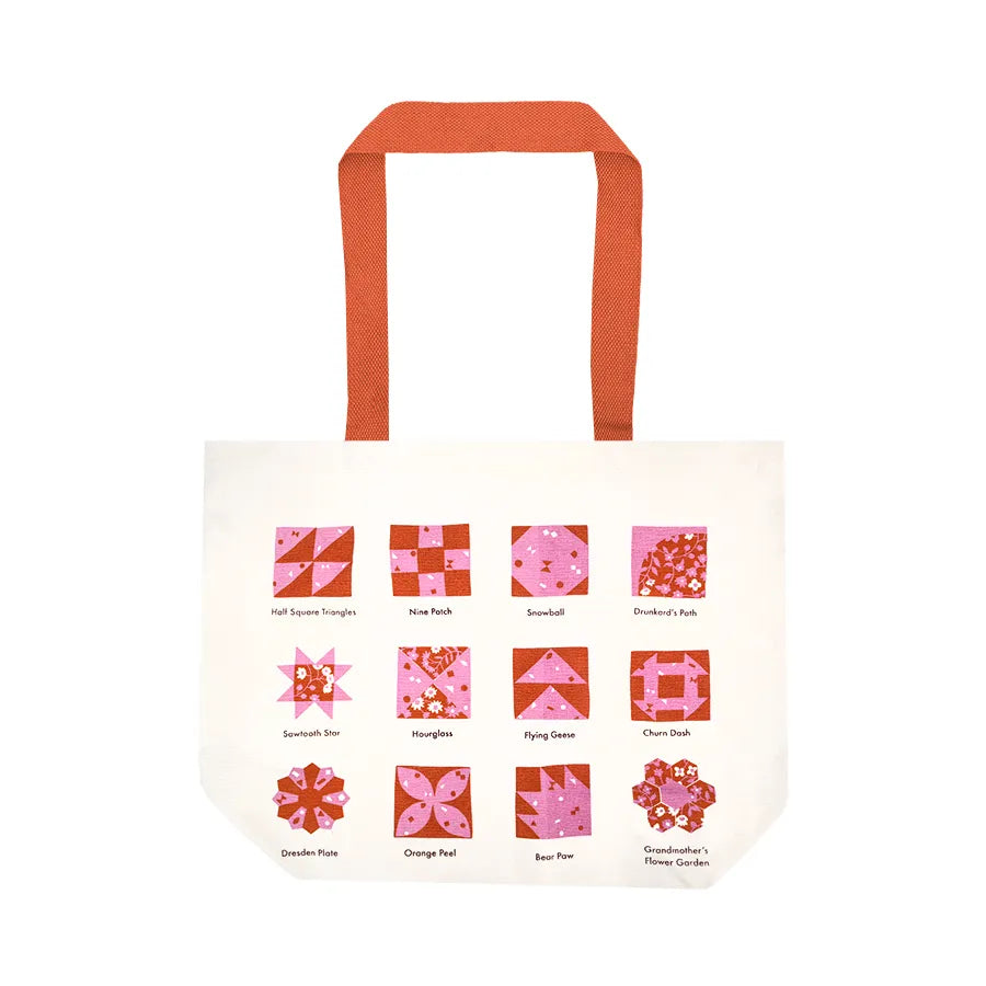 Favorite Blocks Canvas Tote