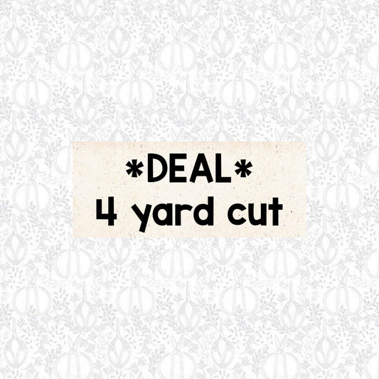 Hush Hush Scissors 4 Yard Cut Deal
