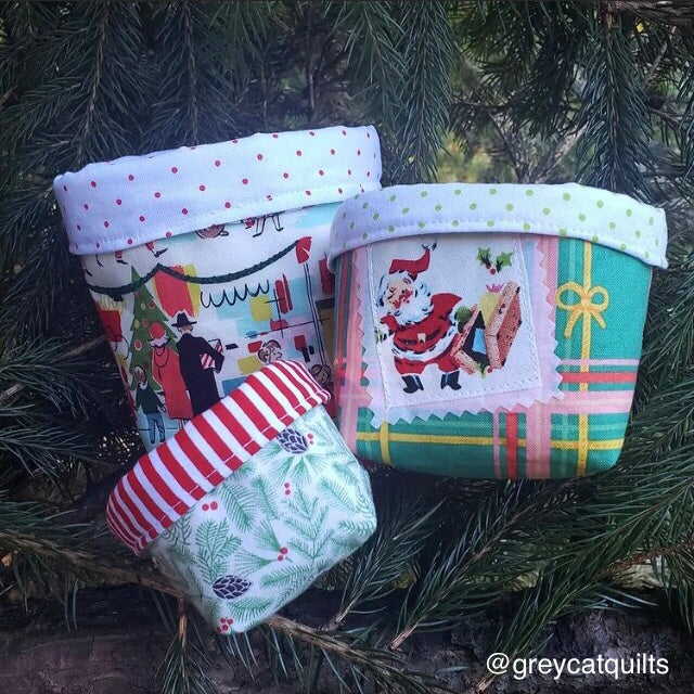 Bitty Bins PDF Sewing Pattern