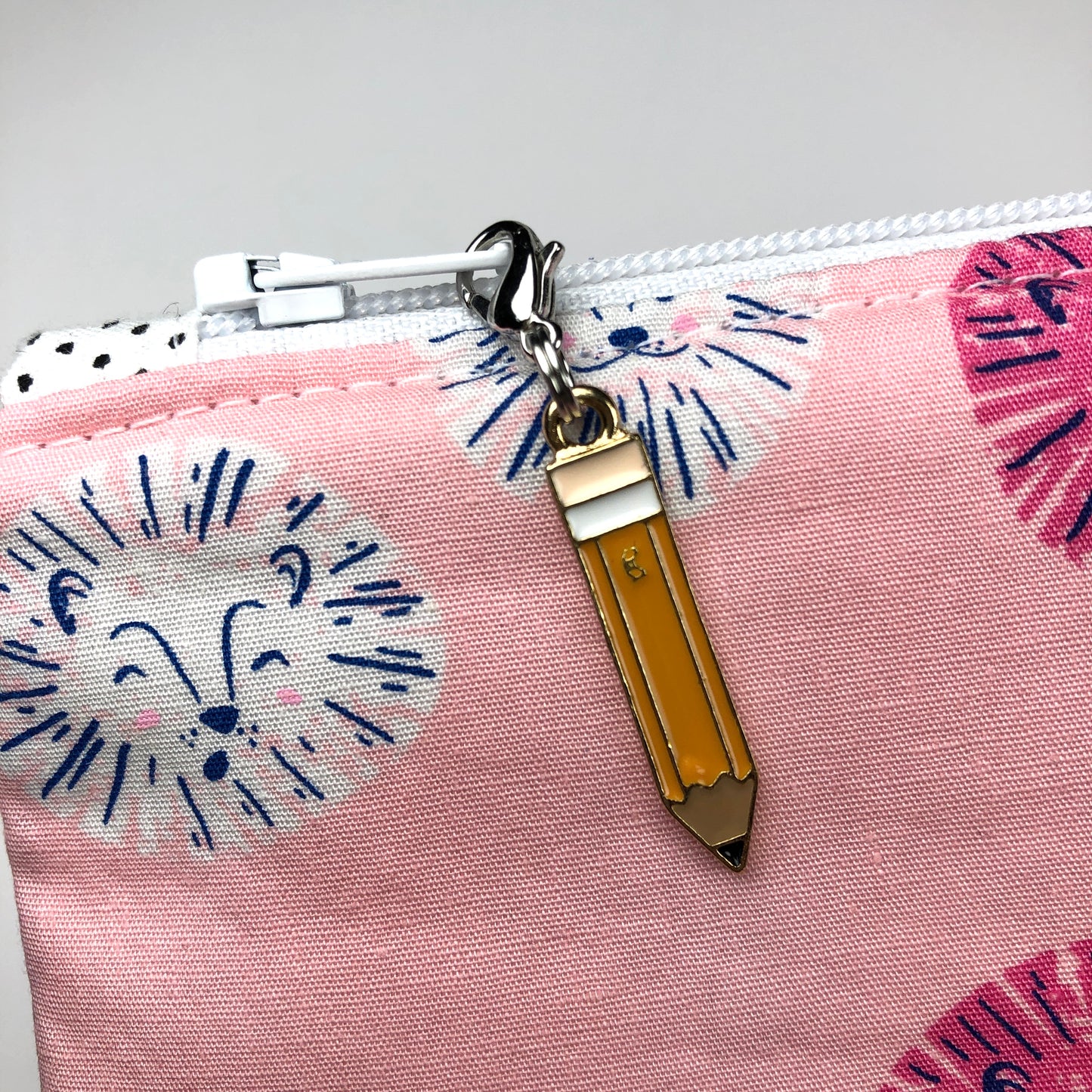 Pencil Zipper Charm