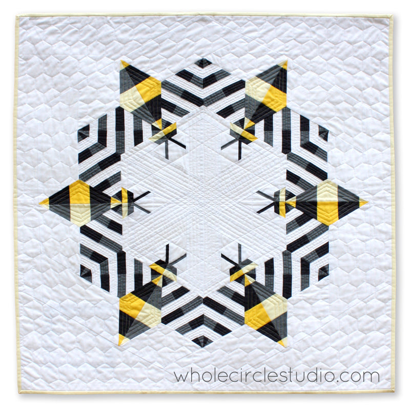 Bzzzzzz Mini Quilt Pattern