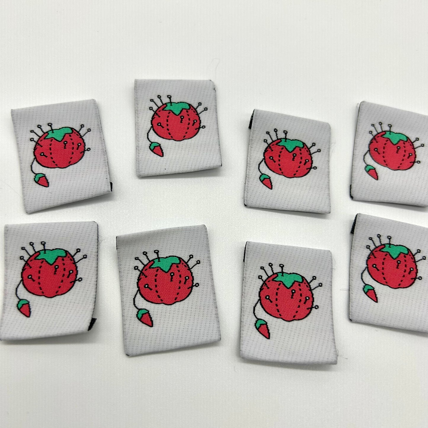 Pin Cushion Sew-In Labels