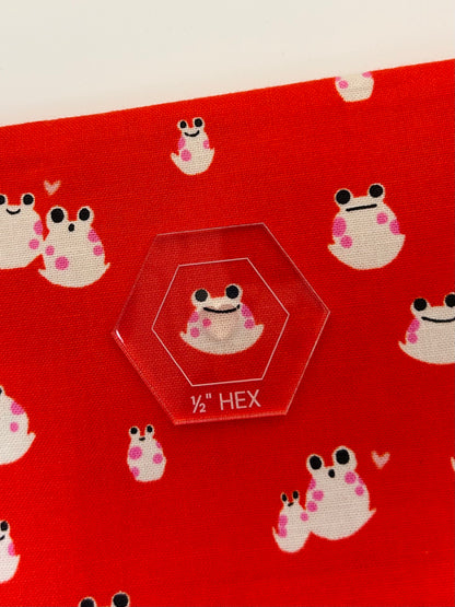 Fussy Cut Hexagon Template Set