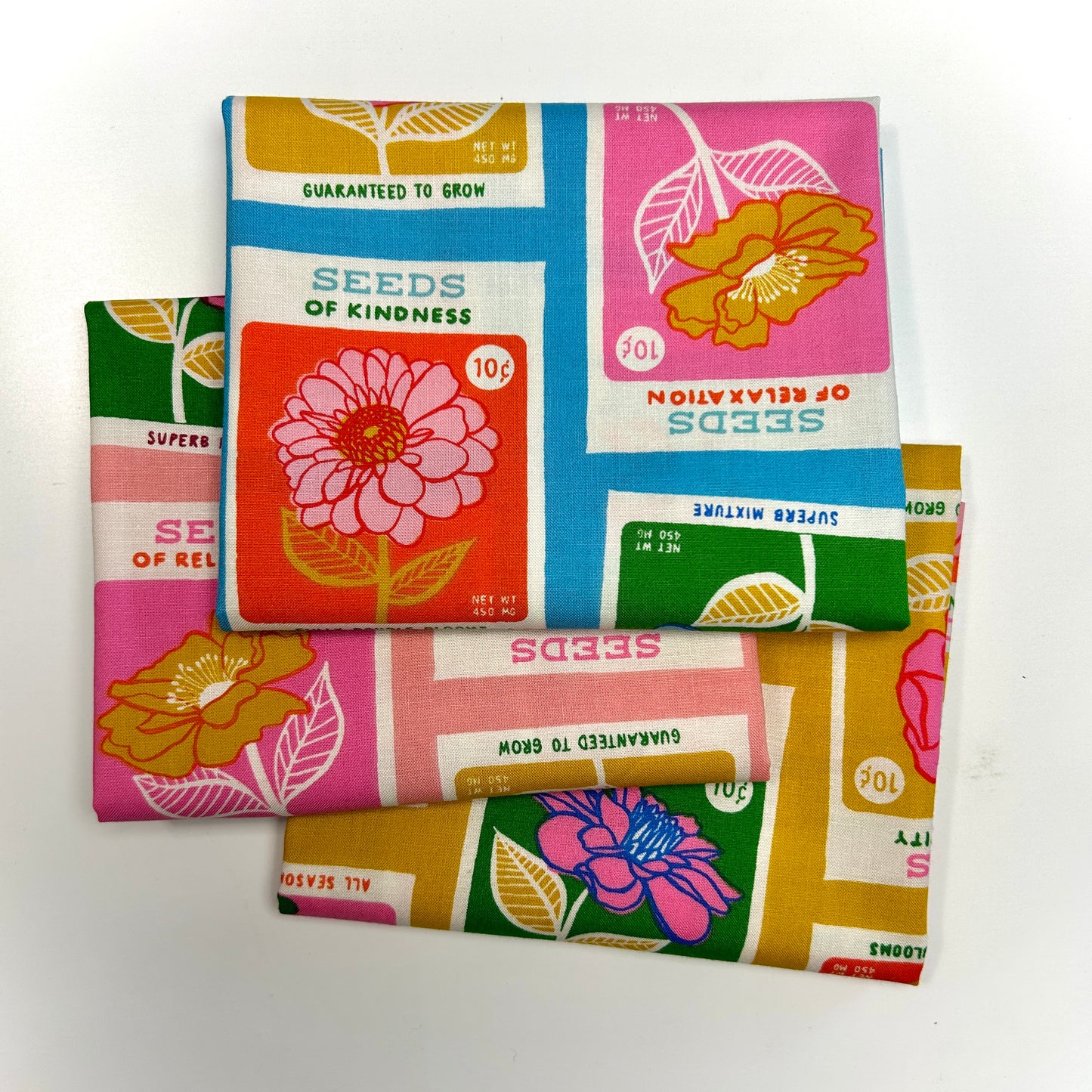 Flowerland Seed Packets FQ Bundle