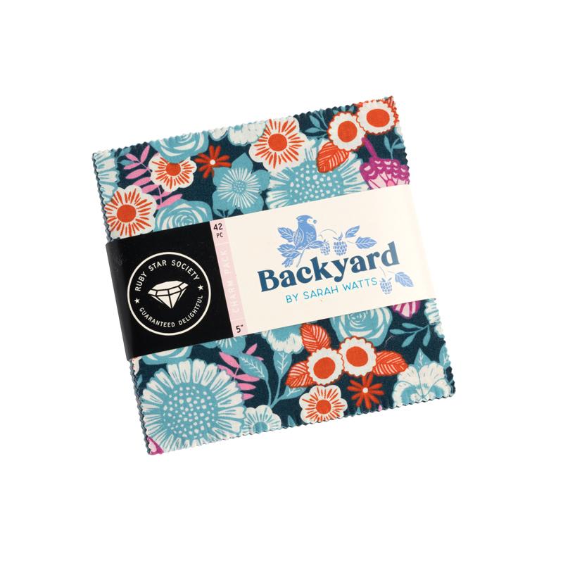 Backyard 5" Charm Pack