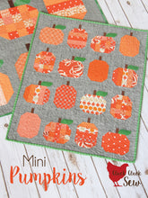 Load image into Gallery viewer, Mini Pumpkins Mini Quilt Pattern
