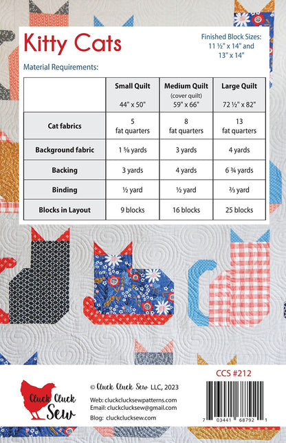 Kitty Cats Quilt Pattern