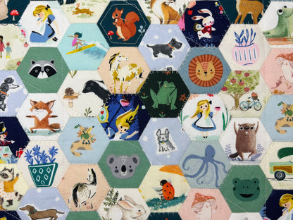 Fussy Cut Hexagon Template Set