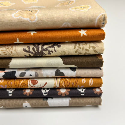 Brown Fat Quarter Bundle