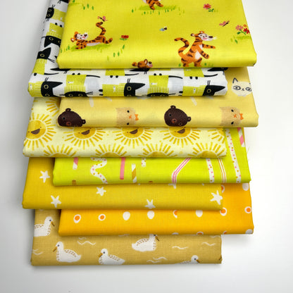 Yellow Fat Quarter Bundle