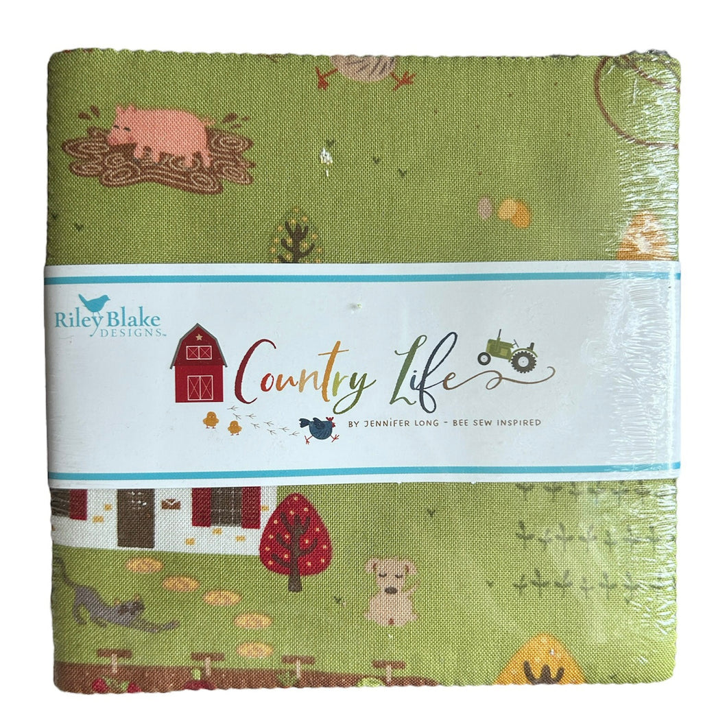 Country Life 5” Charm Pack