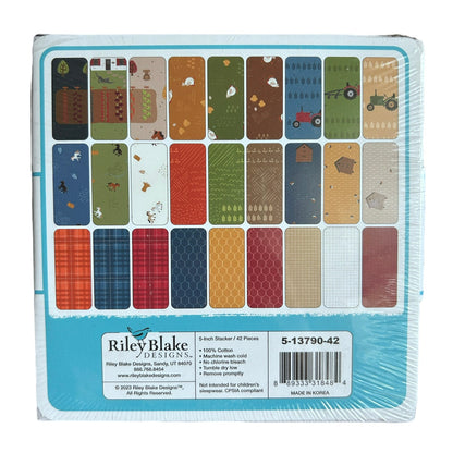 Country Life 5” Charm Pack