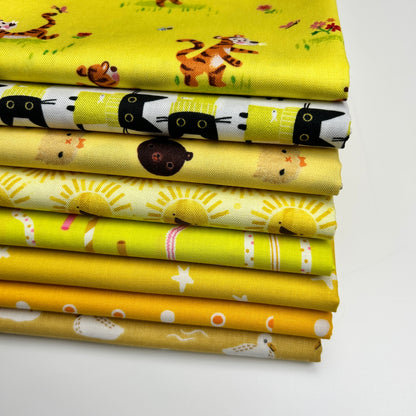 Yellow Fat Quarter Bundle