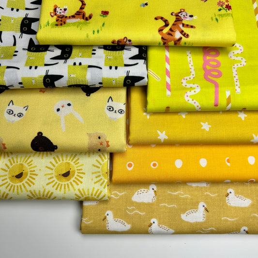 Yellow Fat Quarter Bundle