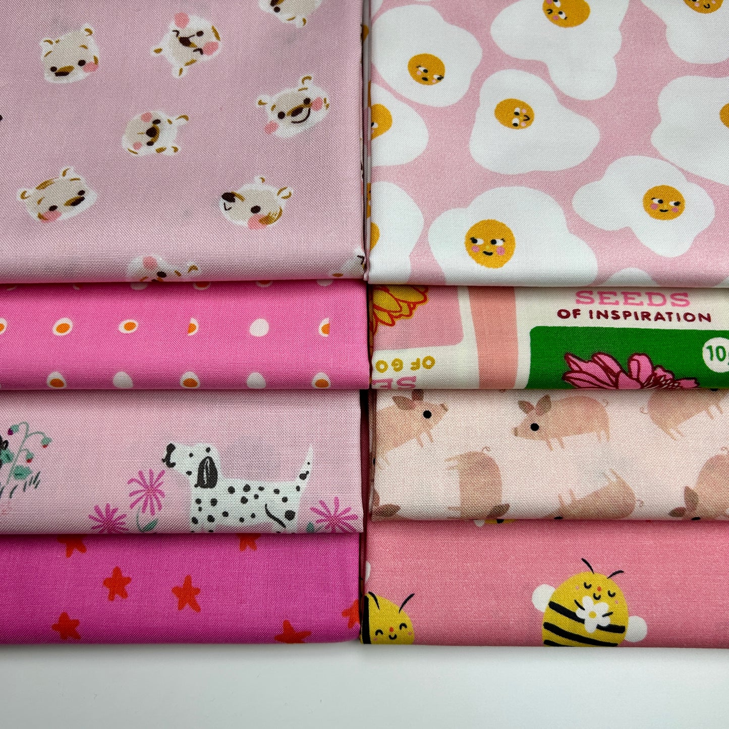 Pink Fat Quarter Bundle