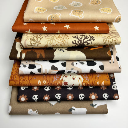 Brown Fat Quarter Bundle