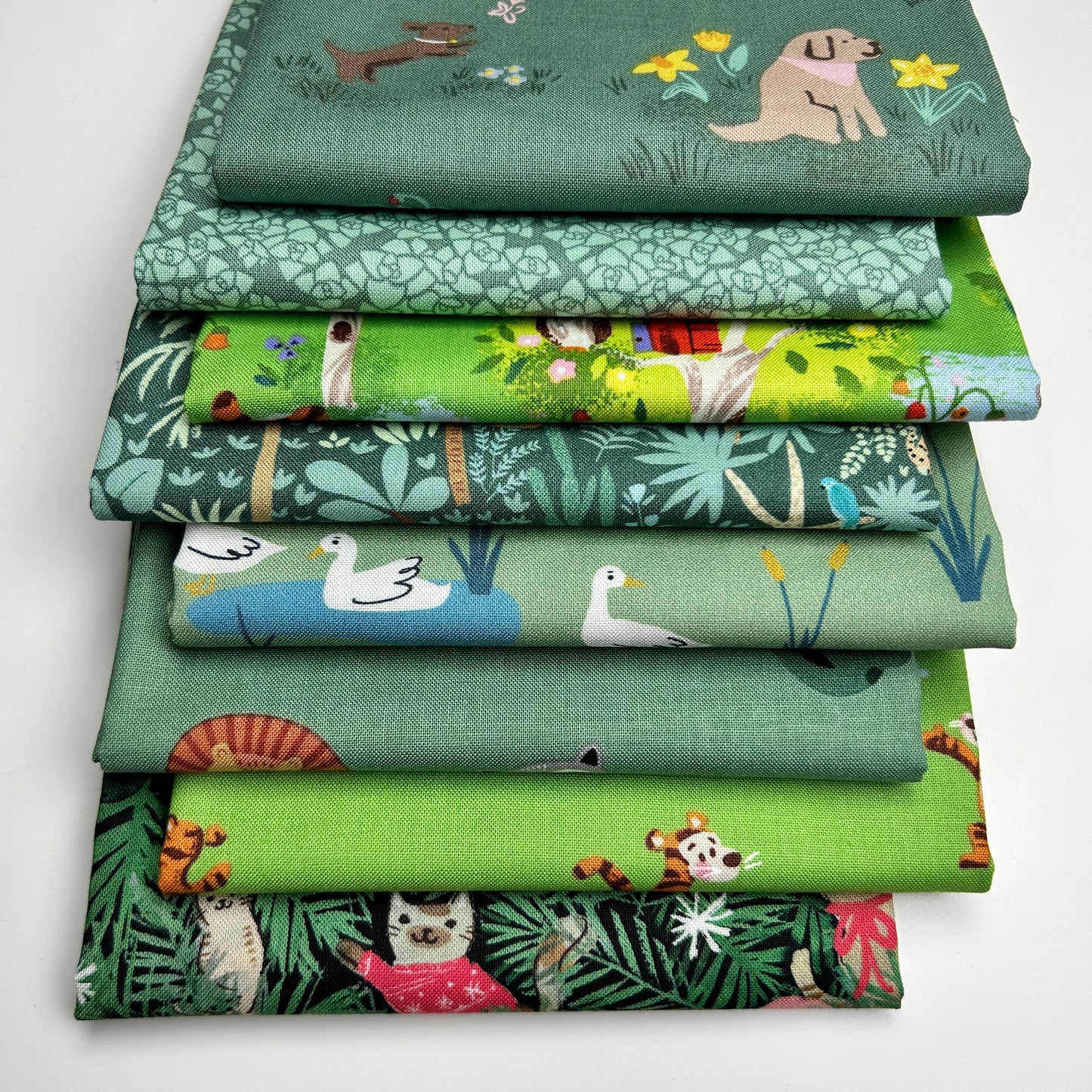 Green Fat Quarter Bundle