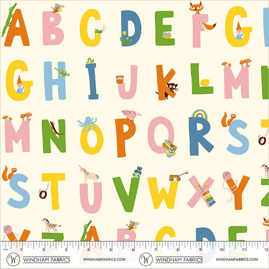 Heather Ross Favorites Alphabet *½ Yard*