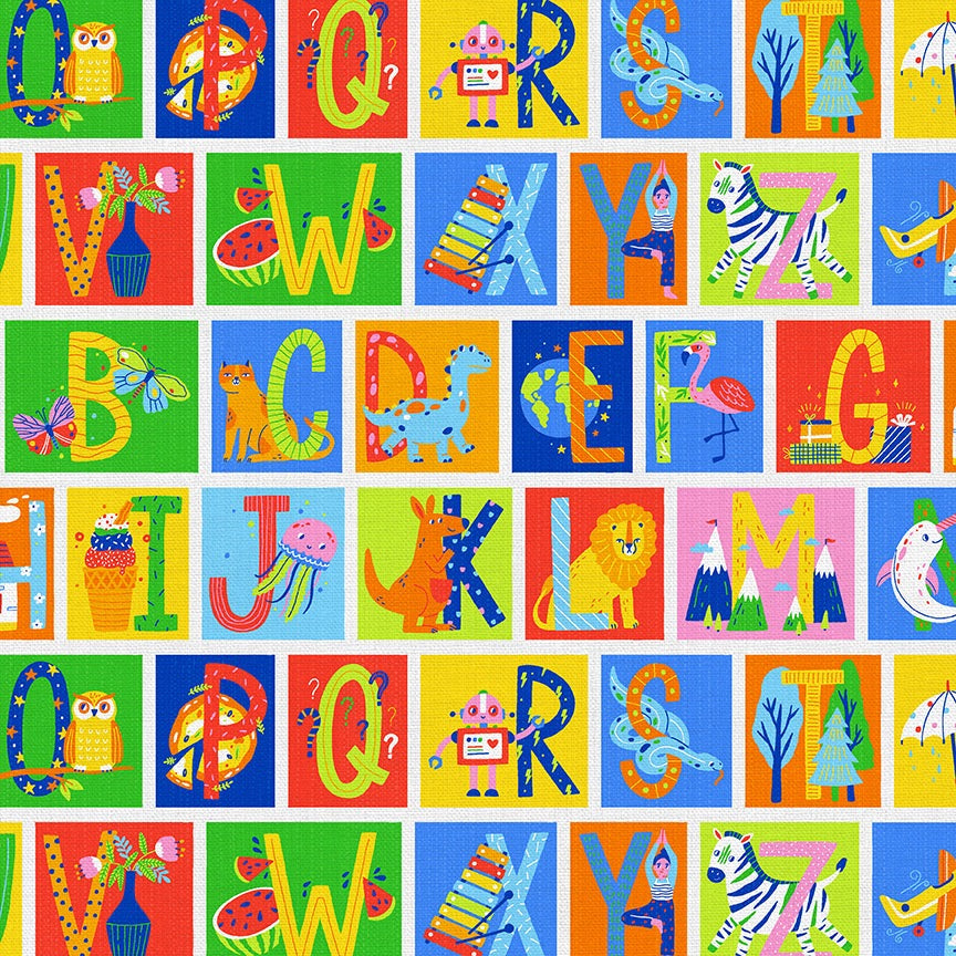 Alphabet Grid *½ Yard*