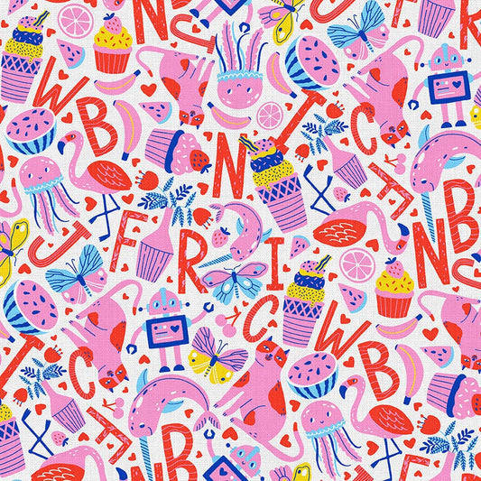 Pink Alphabet Toss