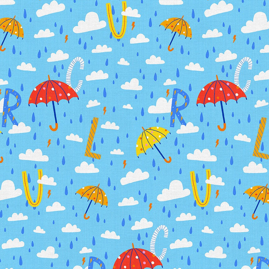 Alphabet Sky *½ Yard*