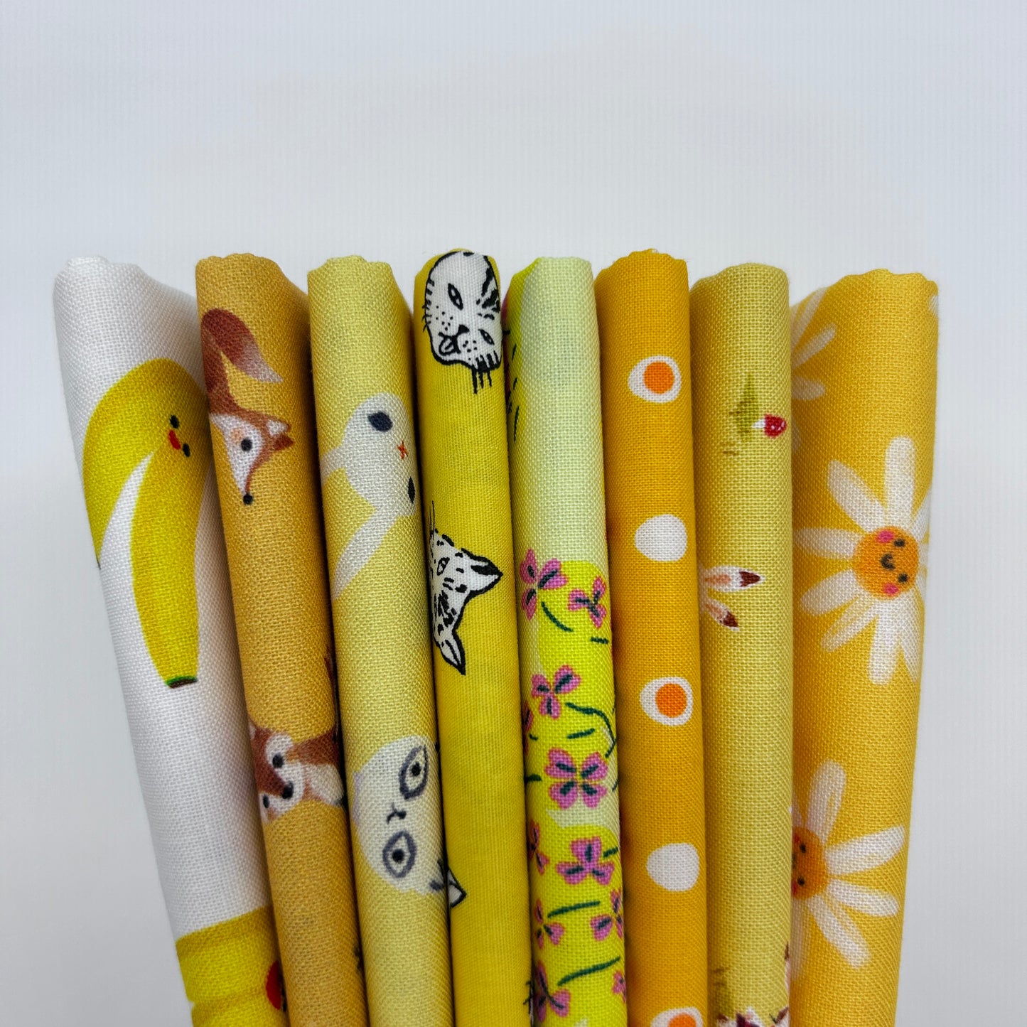 Yellow Fat Quarter Bundle