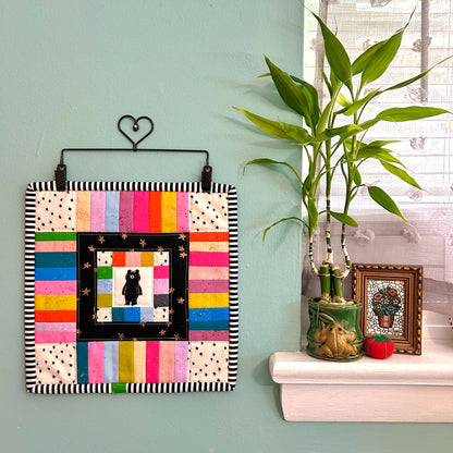 7" Heart Mini Quilt Hanger