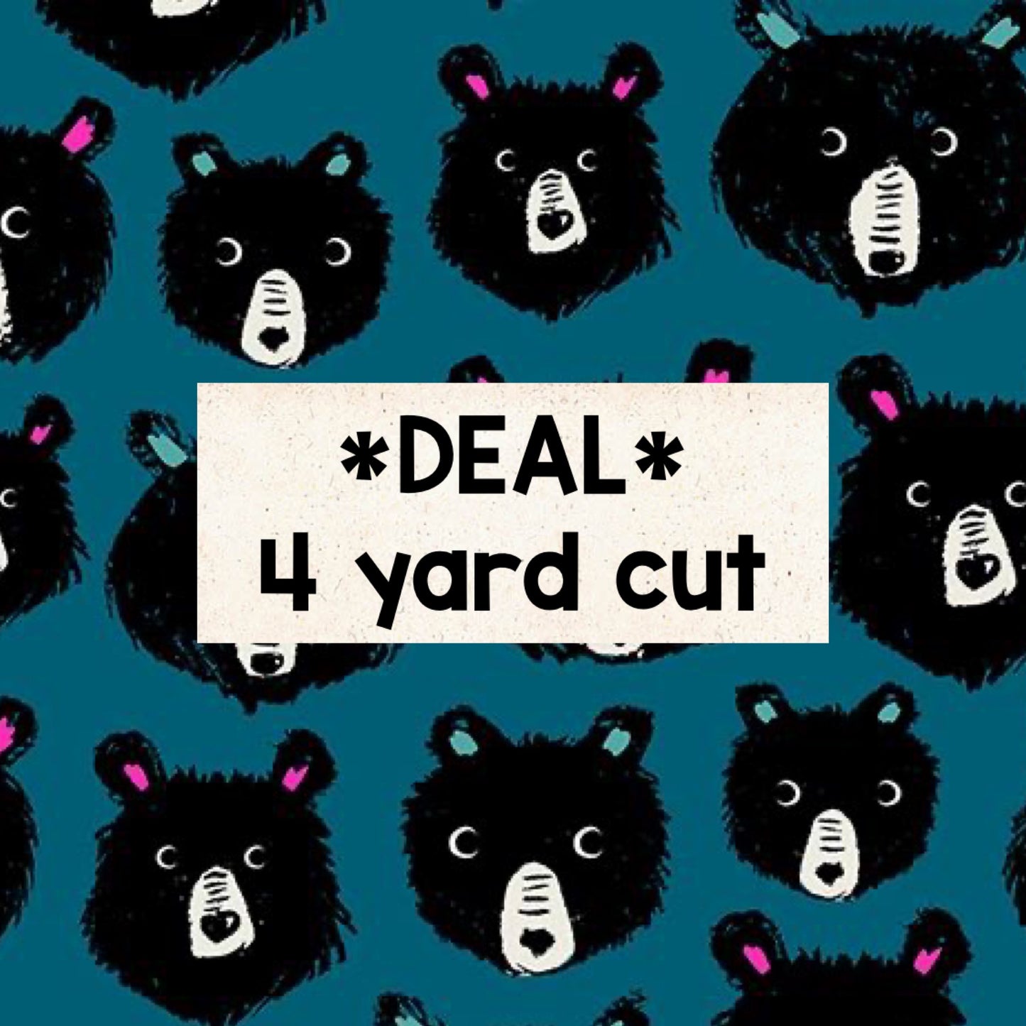 Teddy and The Bears Thunder 4 Yard Deal