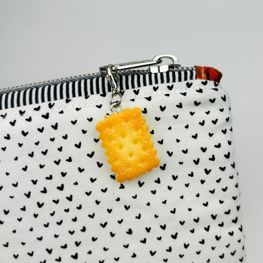 Butter Cookie Zipper Charm