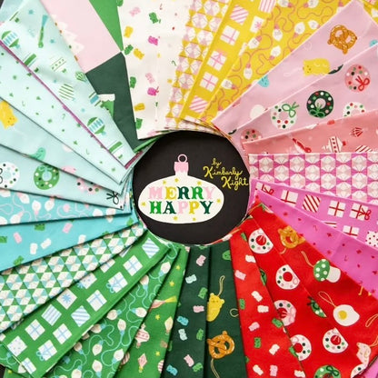 Merry Happy 2.5" Mini Charm Pack