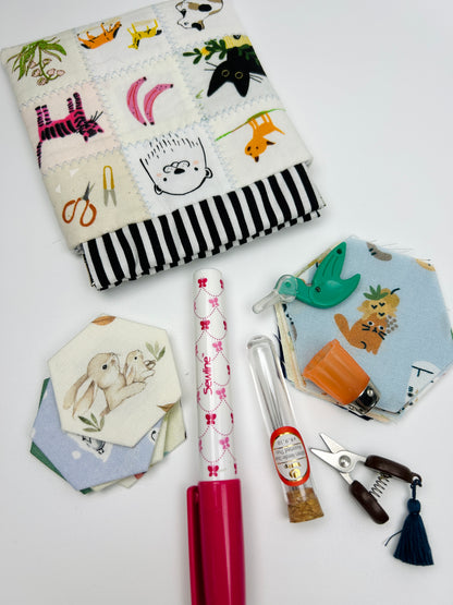 Fussy Cut Pinch Pouch PDF Sewing Pattern