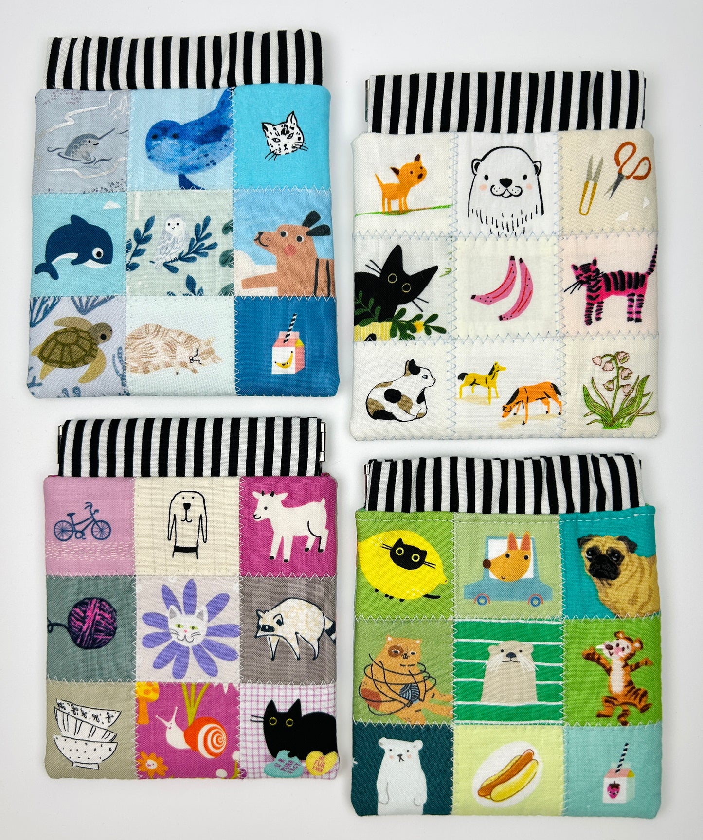 Fussy Cut Pinch Pouch PDF Sewing Pattern