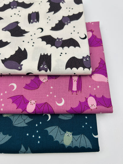 Freaky Familiars Fat Bats FQ Bundle